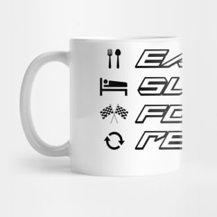 Eat Sleep Formula 1 Repeat Mug